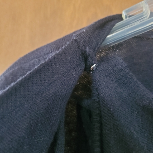 INC Petite Asymmetrical Wrap Cardigan Sweater - Picture 5 of 6